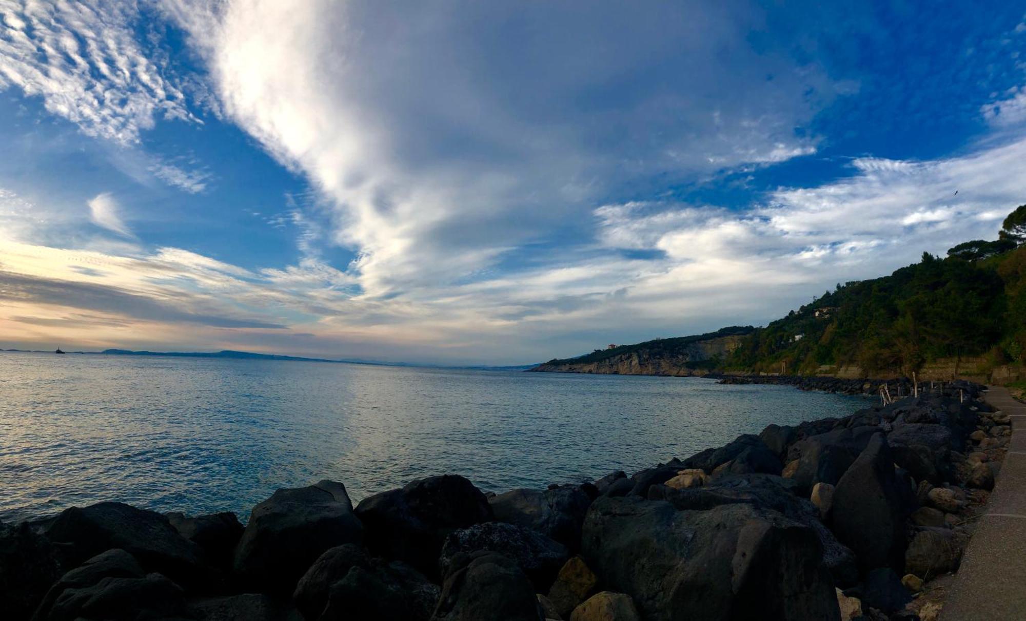 Bilocale Panoramico “Lo Sguardo” Daire Massa Lubrense Dış mekan fotoğraf