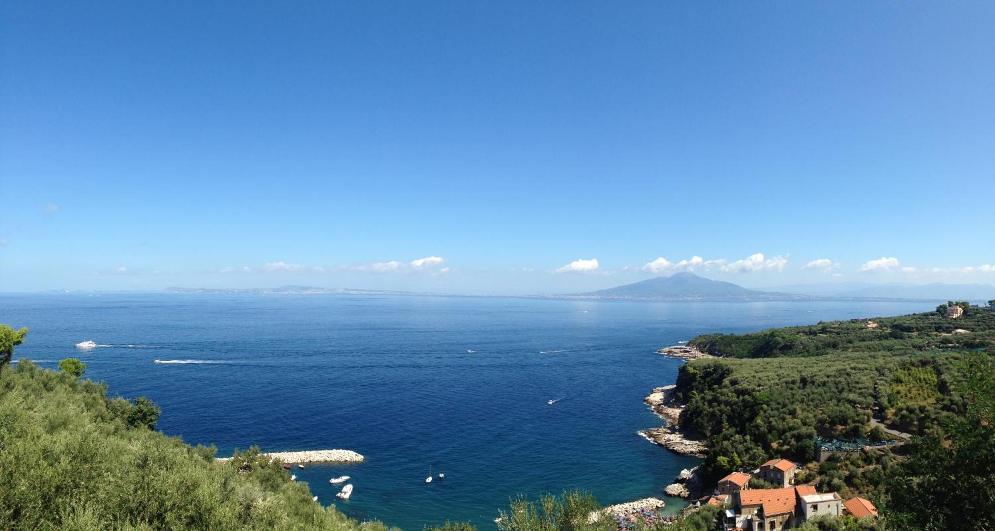 Bilocale Panoramico “Lo Sguardo” Daire Massa Lubrense Dış mekan fotoğraf
