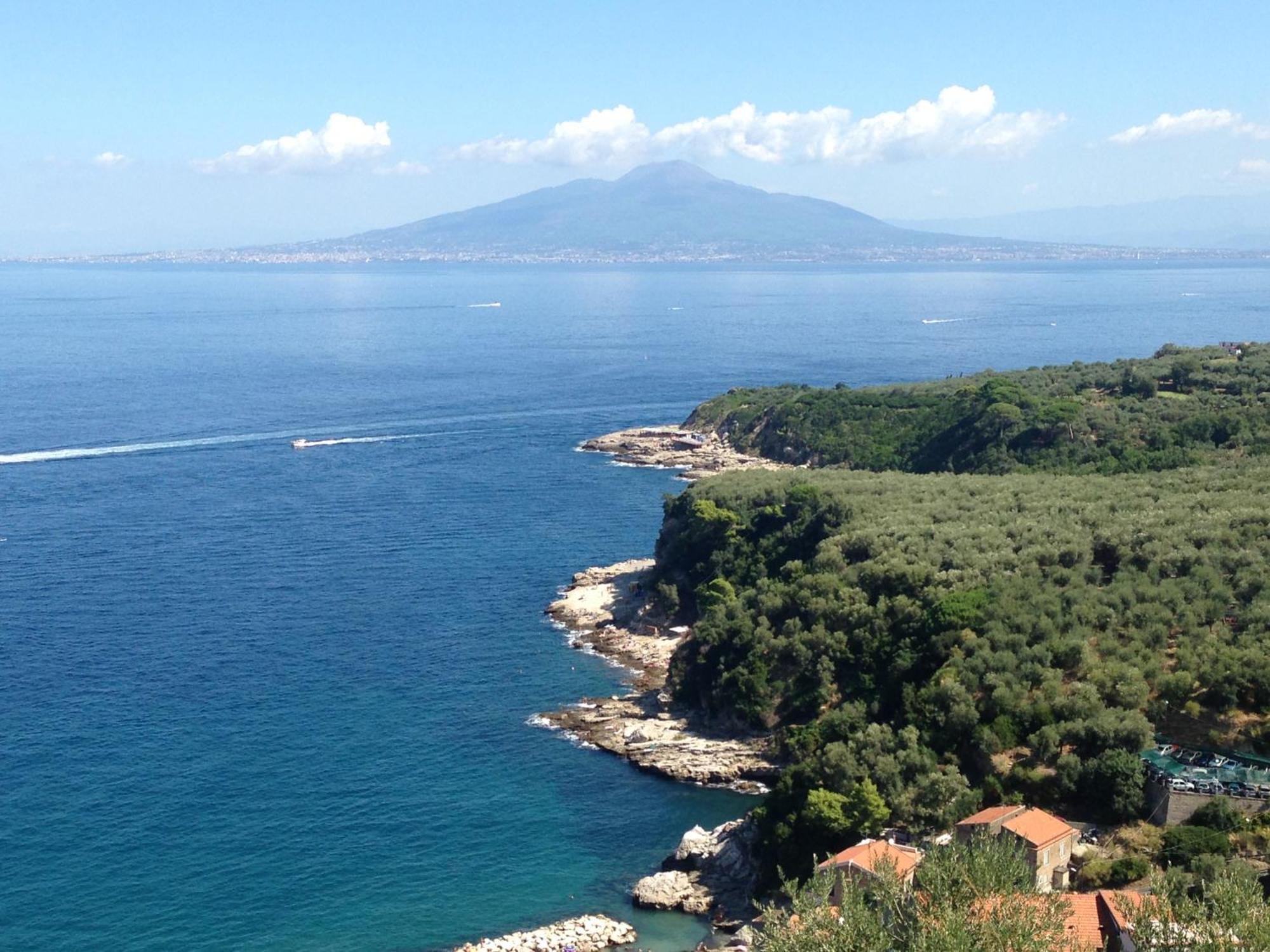 Bilocale Panoramico “Lo Sguardo” Daire Massa Lubrense Dış mekan fotoğraf