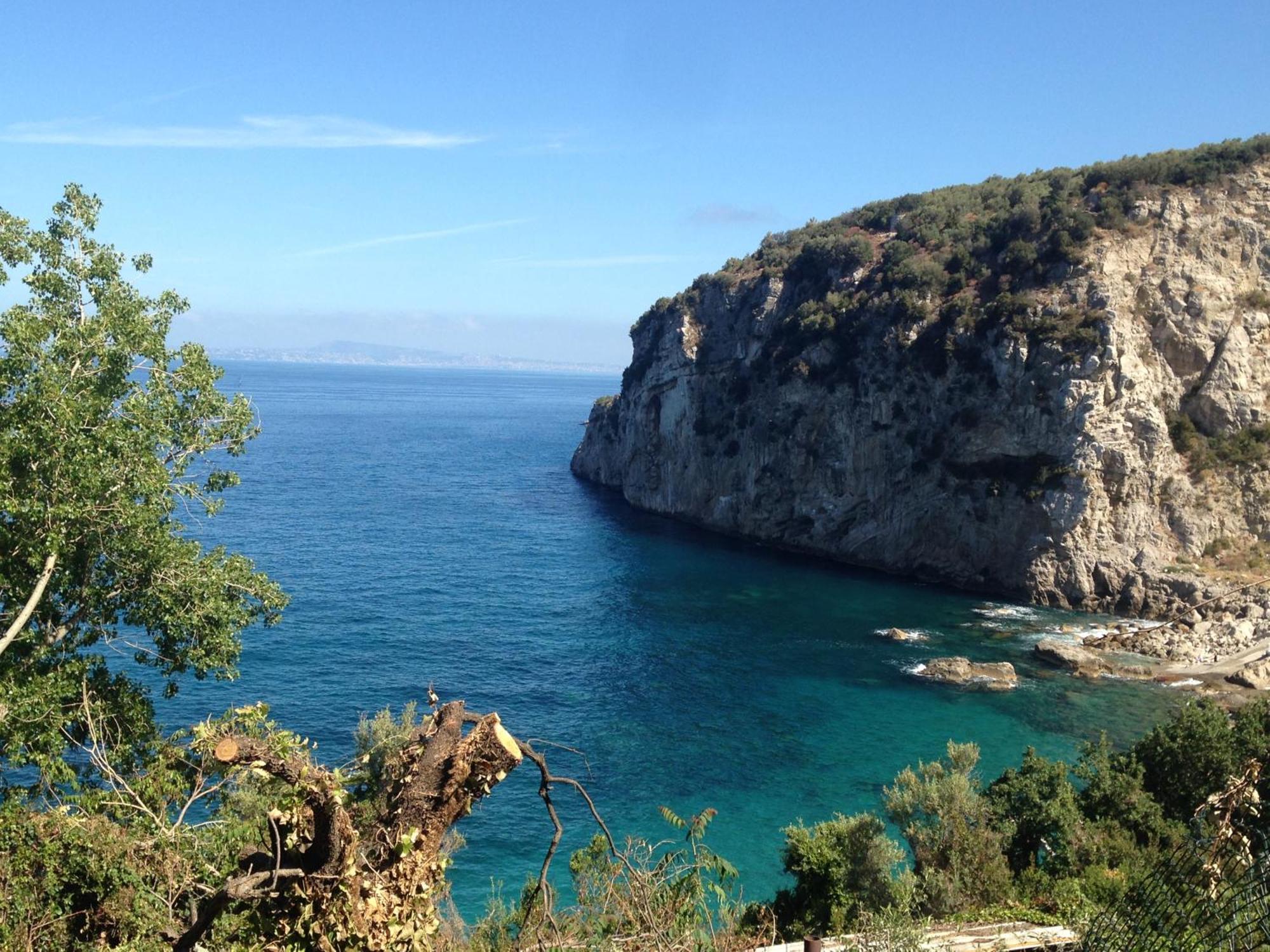 Bilocale Panoramico “Lo Sguardo” Daire Massa Lubrense Dış mekan fotoğraf